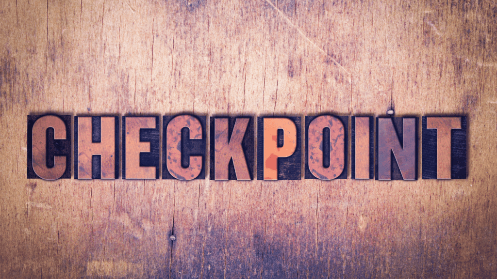 チェックポイント