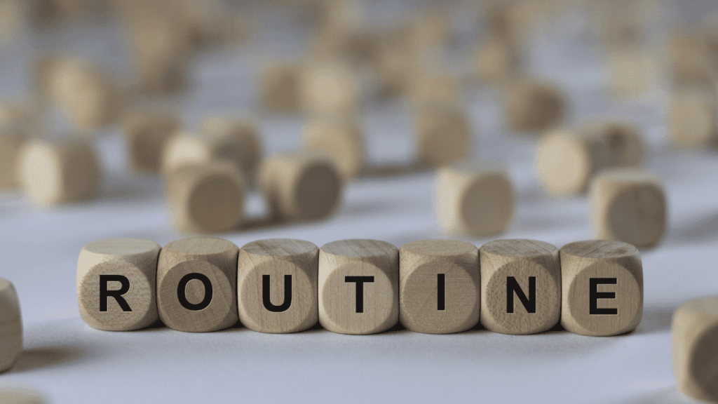 ルーティン
