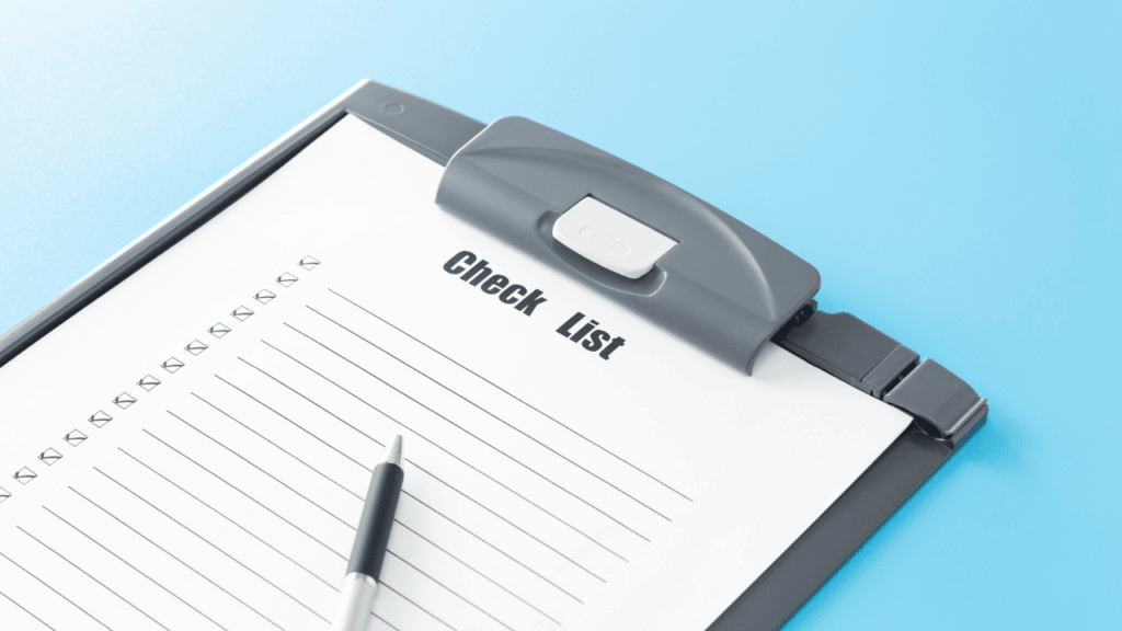 チェックポイント